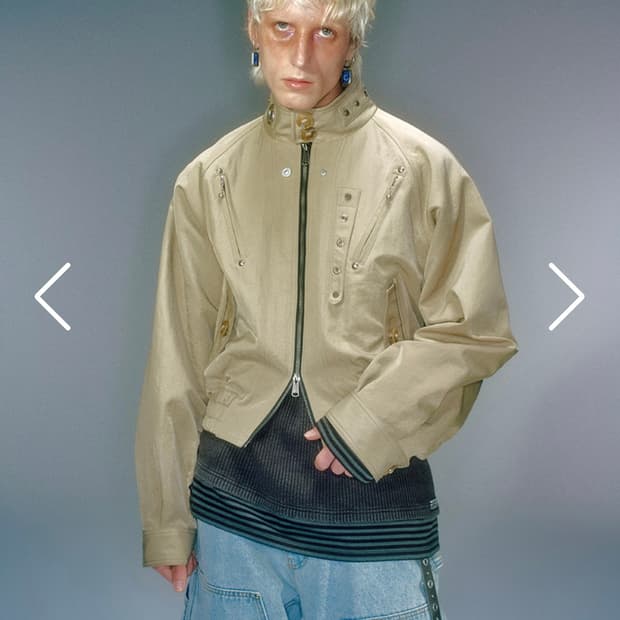 베이컨트 아카이브 해링턴 자켓 베이지 