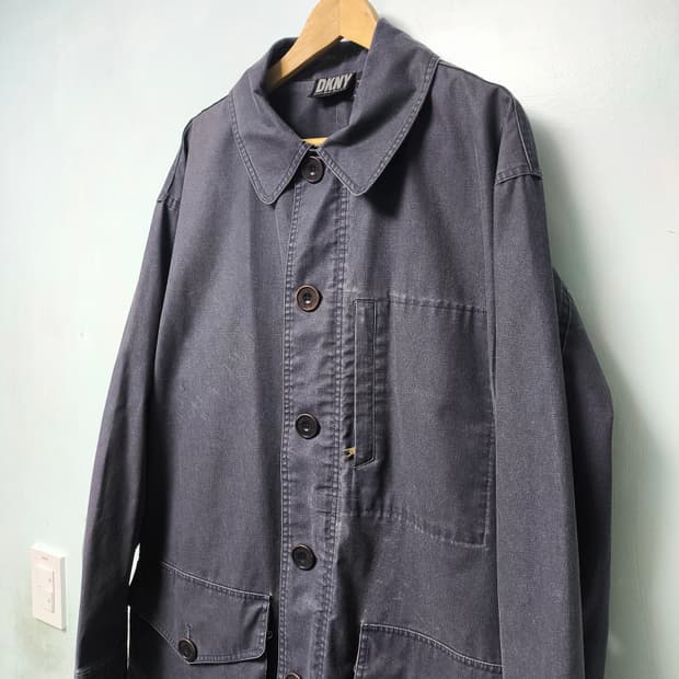 [XL] DKNY 가먼트워싱 초어 워크 자켓