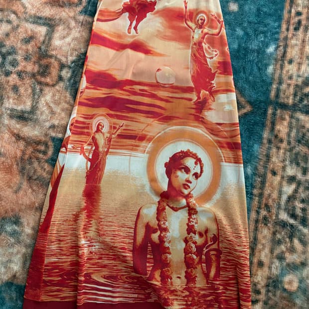 TTF✳️90-00’s 장폴고티에 아카이브 메쉬 롱스커트