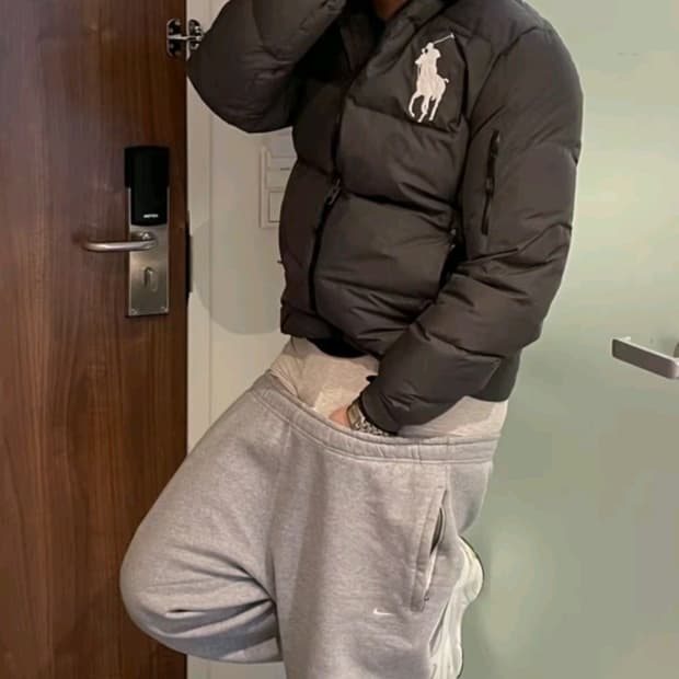 폴로 빅포니 빈티지 후드패딩