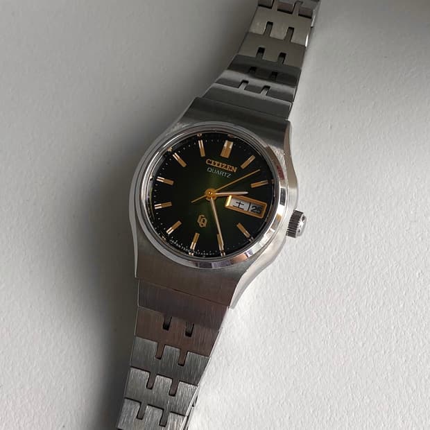 Citizen 시티즌 CQ 쿼츠 데이데이트 레이디스