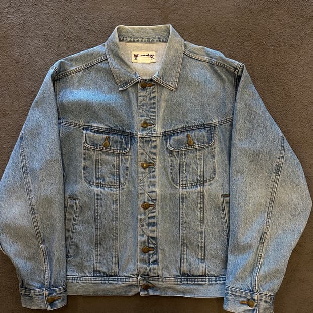 랭글러 빈티지 트러커자켓 처분 