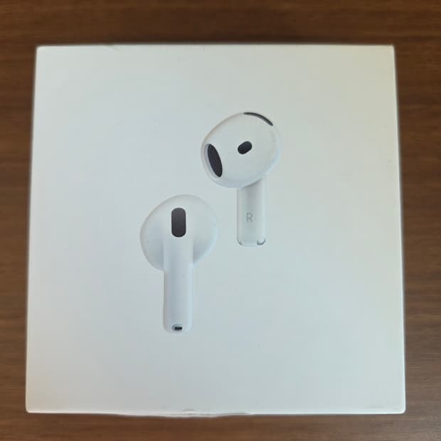 에어팟4세대 노캔 새상품 팝니다.