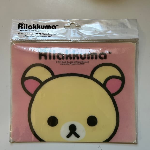 코리락쿠마 마우스패드 