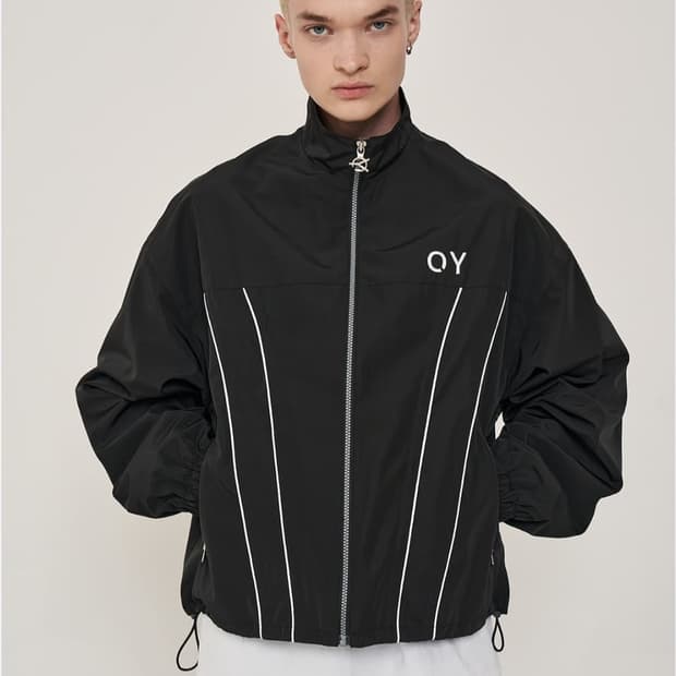 OY오와이 커브 라인 트랙 자켓
