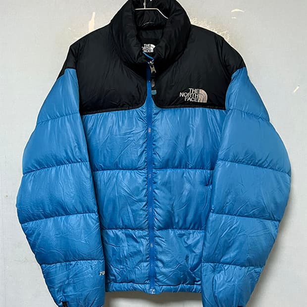 노스페이스 700 눕시패딩 남자 구스 파검 100-105