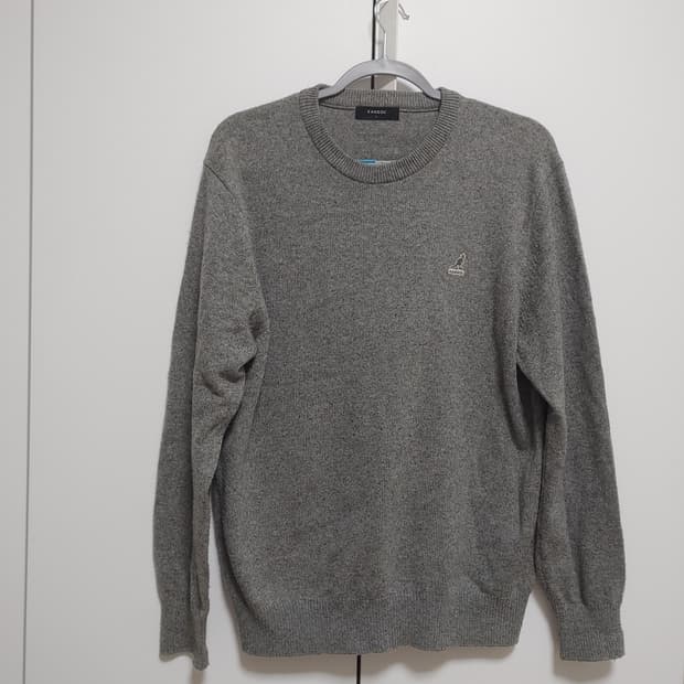 캉골 남성  모+캐시미어 라운드 니트-L사이즈