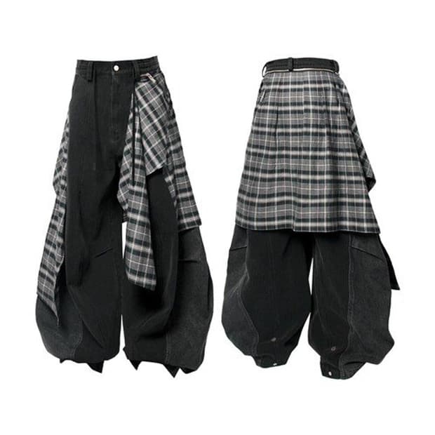 리라벨 Relabel Detachable Denim Pants