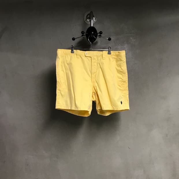 폴로 랄프로렌 포니 반바지 옐로 L