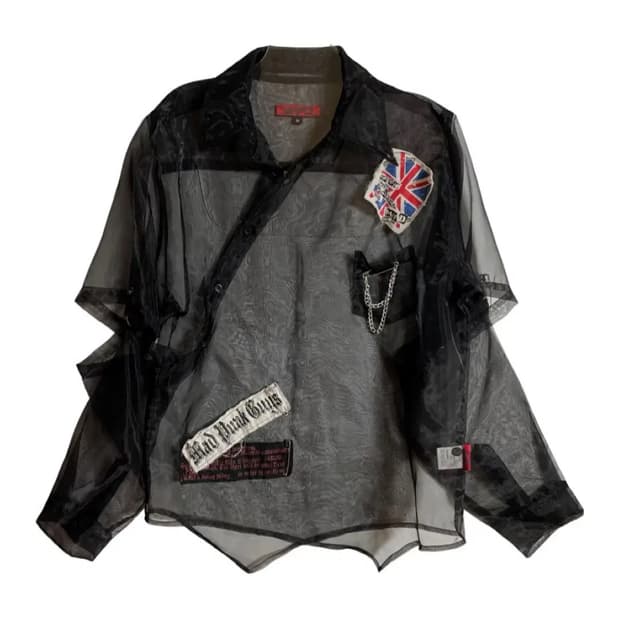 매드펑크 망사 셔츠