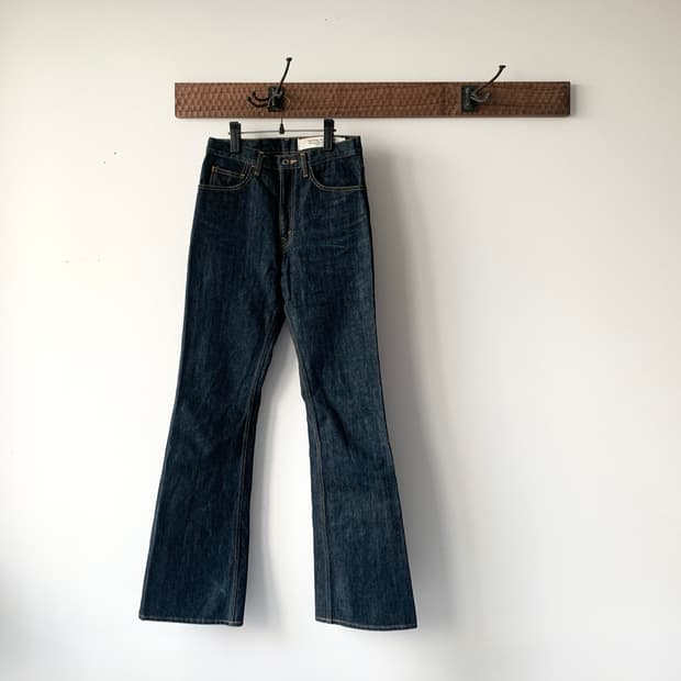 14oz Rat 플레어 데님