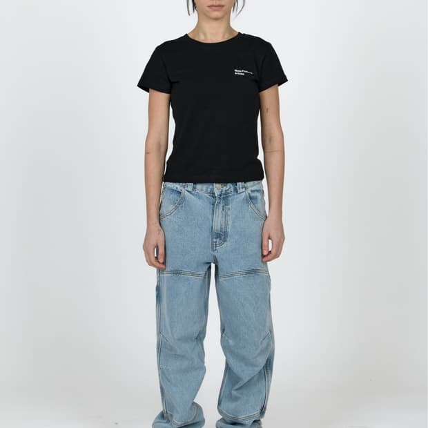 MPa CALF POCKET PANTS (STEEL BLUE)