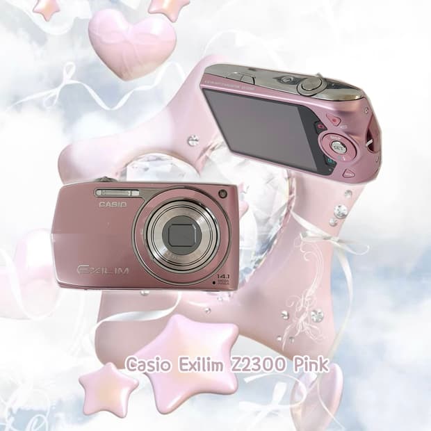 풀셋!) Casio exilim z2000 핑크 카시오 엑슬림