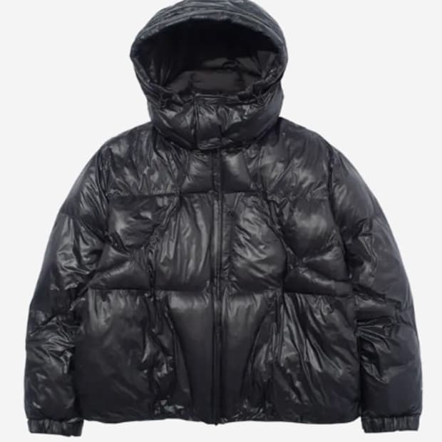 (M) F/CE 미니멀 다운 파카 블랙