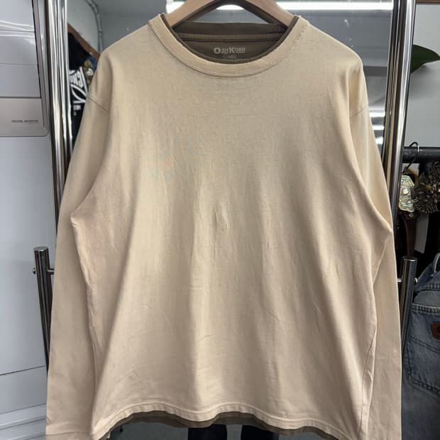 오시코시 빈티지 레이어드 롱슬리브