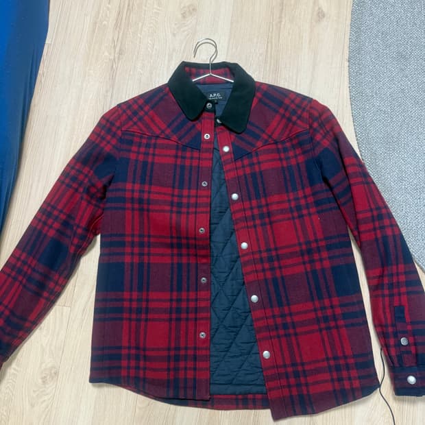 아페쎄 체크 셔켓