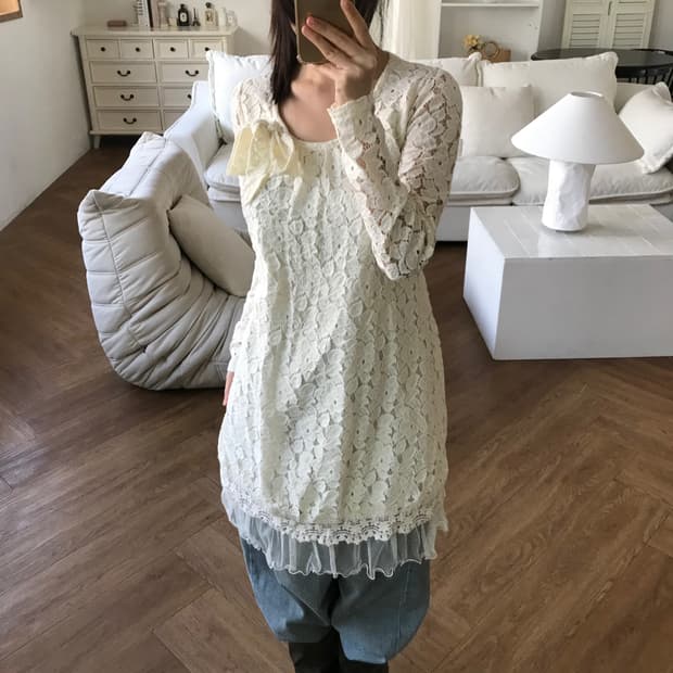 vintage lace one-piece