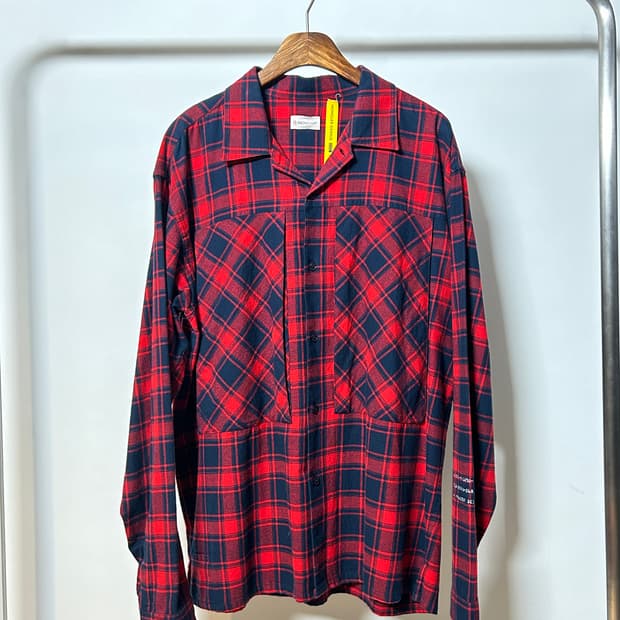Moncler x Fragment Check L/S Shirts