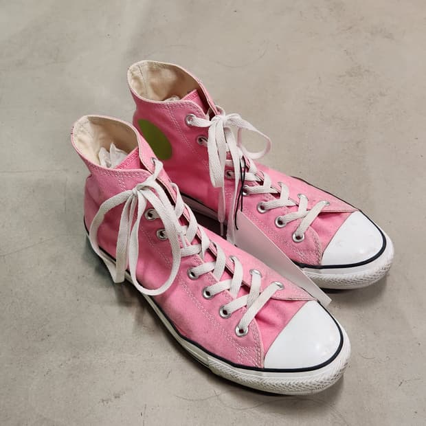 컨버스 x 미스터 그린 올스타 하이 핑크