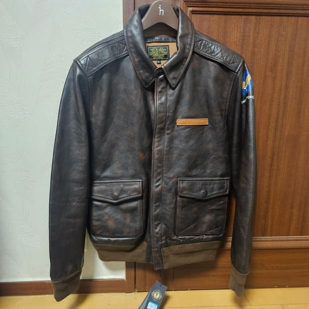 가석 카우하이드 A-2자켓