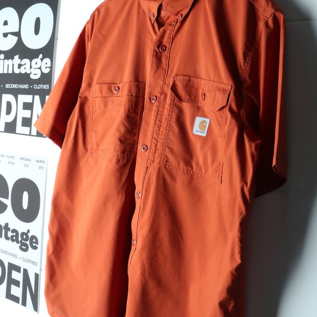 (L-2XL) 칼하트 반팔 카라 티셔츠 USA 워크셔츠-H35982