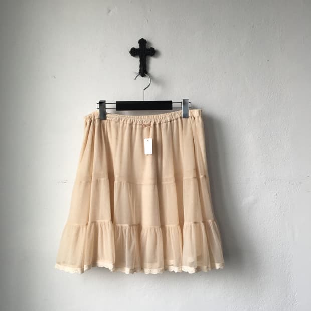 Lace sha mini skirt