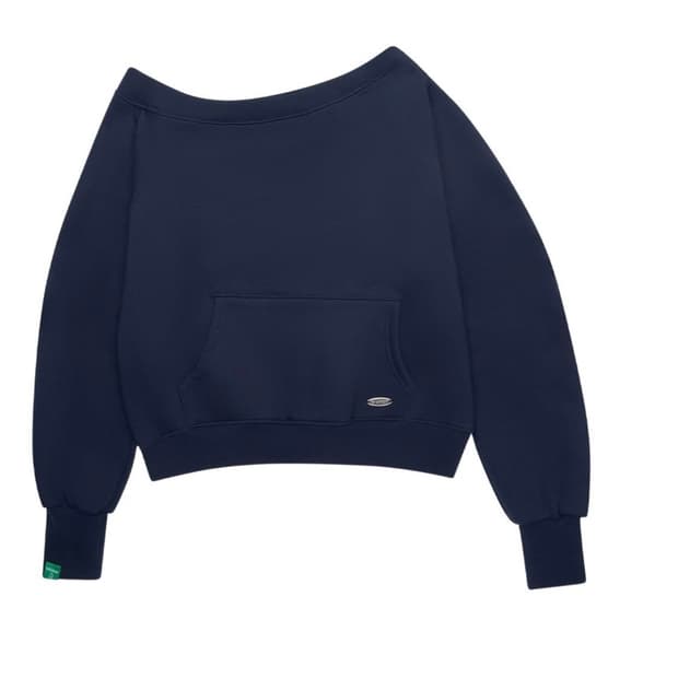 [노컨텐츠] Pocket Boat Neck Sweatshirt