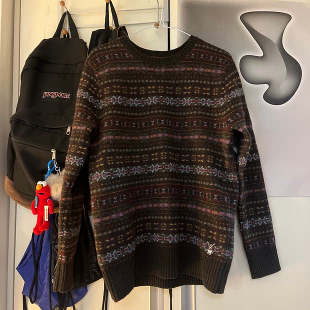 티니위니 빈티지 노르딕 에스닉 니트