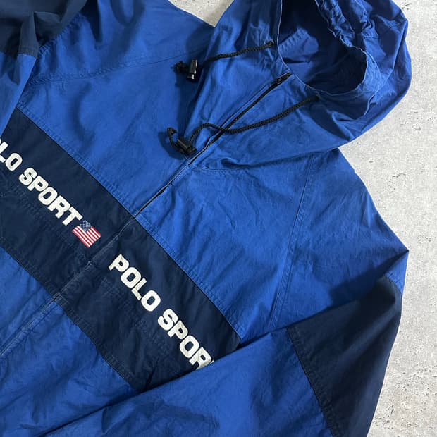 90s POLO SPORT COTTON JACKET y03