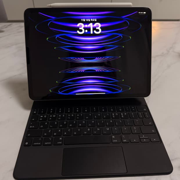아이패드 프로 11 4세대 (M2) + 매직키보드 + 애플펜슬 2세대
