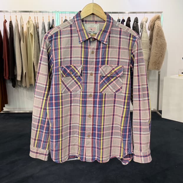 [XL] AVIREX 아비렉스 플란넬셔츠