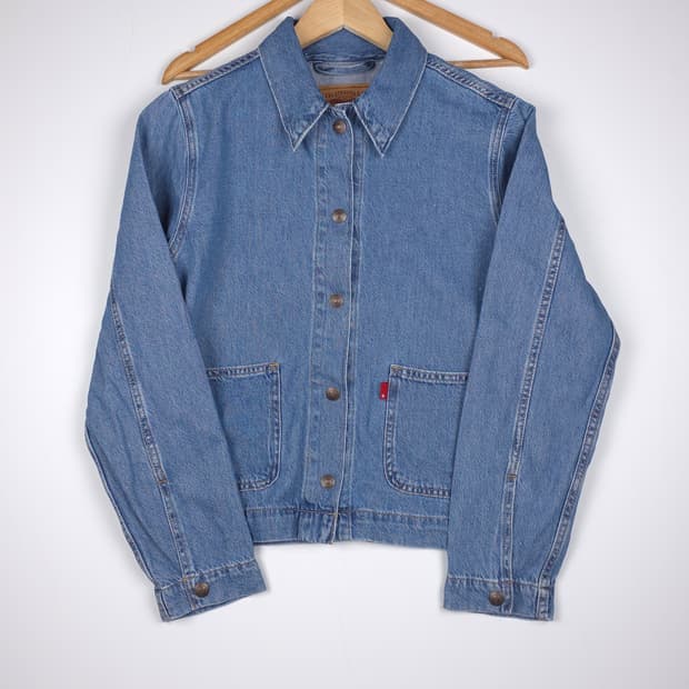 리바이스 데님자켓 연청~중청 (S)