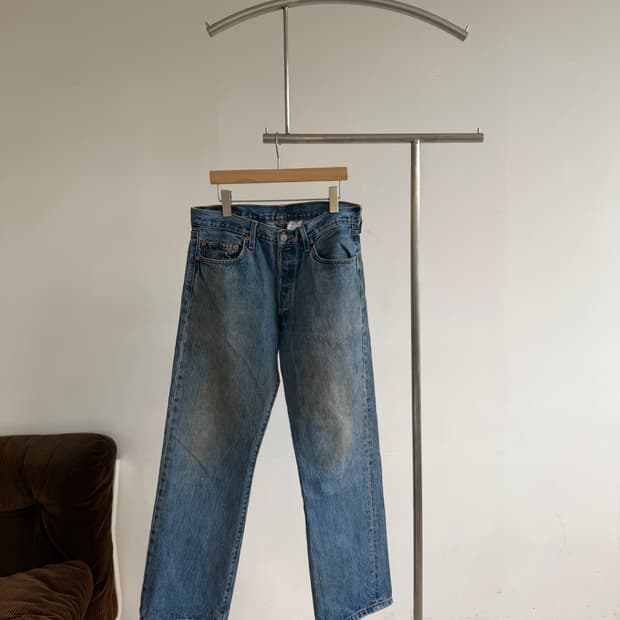 리바이스 501 vtg 데님