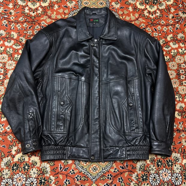 [XL] Mclub 양가죽 빈티지 가죽 자켓
