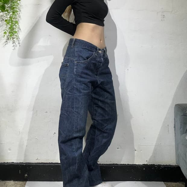 리바이스 중청 엔지니어드 와이드 데님 팬츠 청바지 30