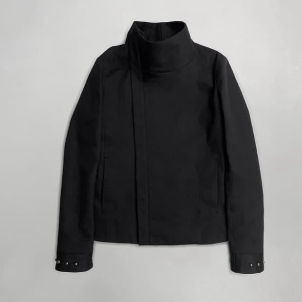 0300 사선 하이넥 자켓 (size 1)