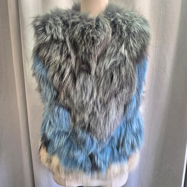 탕쿠스 여성 폭스 베스트 S#미착용#새상품