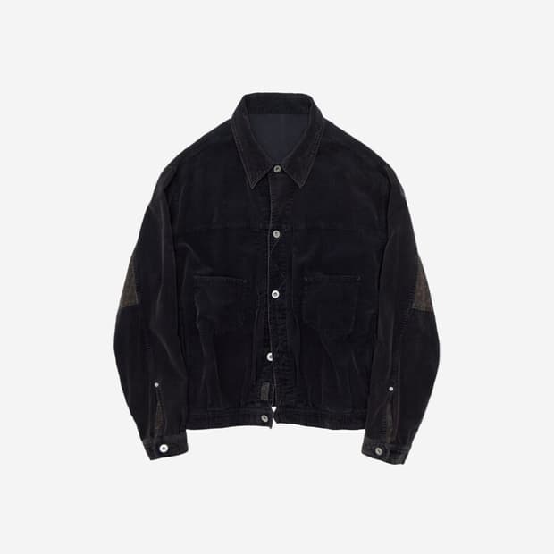 [2] 폴리테루 1011 페이즐리 트러커 다크퍼플네이비