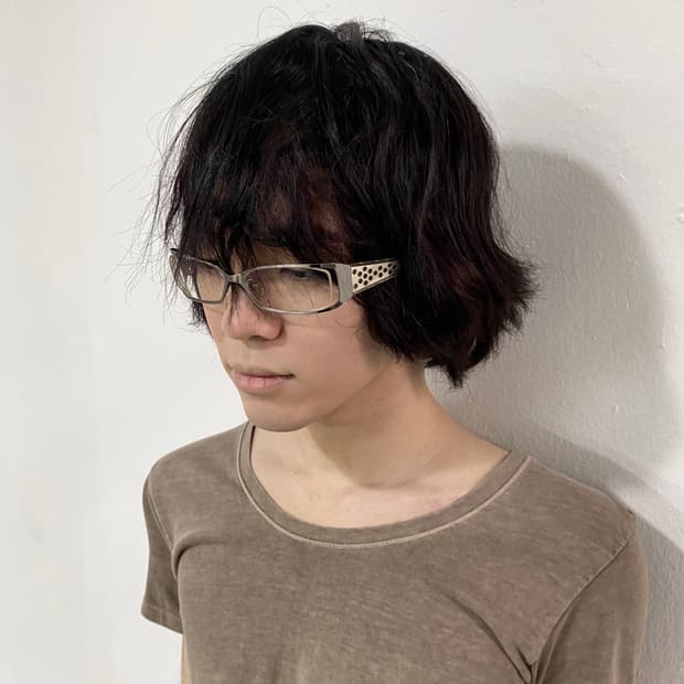 마사키 마츠시마 메탈 프레임 안경