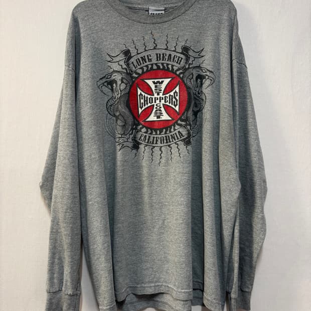 [XL] West Coast Choppers 스네이크 롱슬리브