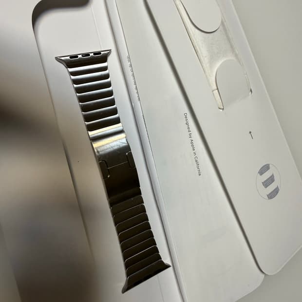 애플워치 링크브레이슬릿 실버