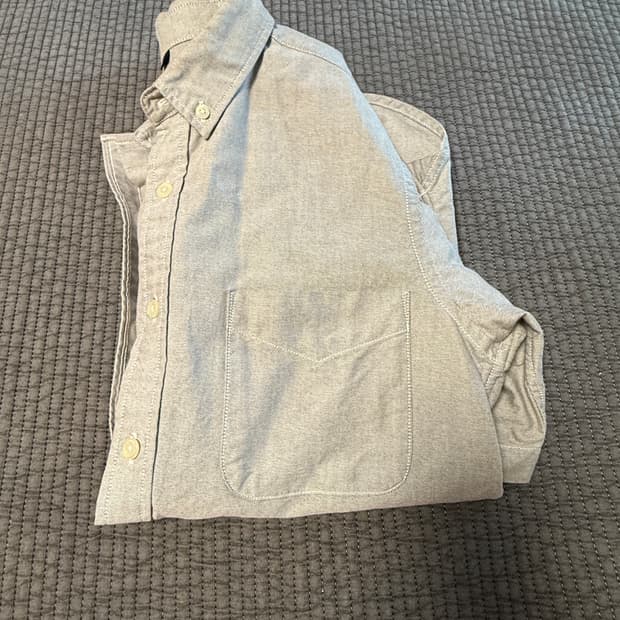 무인양품 옥스퍼드 반팔셔츠 S