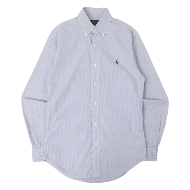 폴로 랄프로렌 블루 스트라이프 셔츠