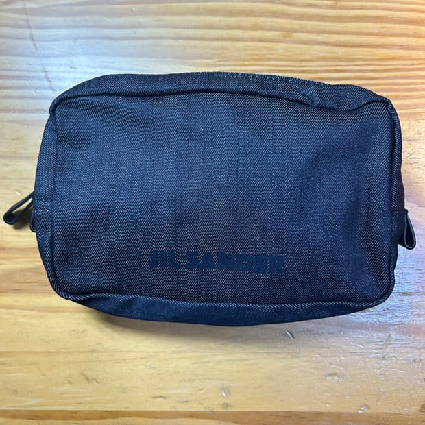 질센더 캔버스 파우치