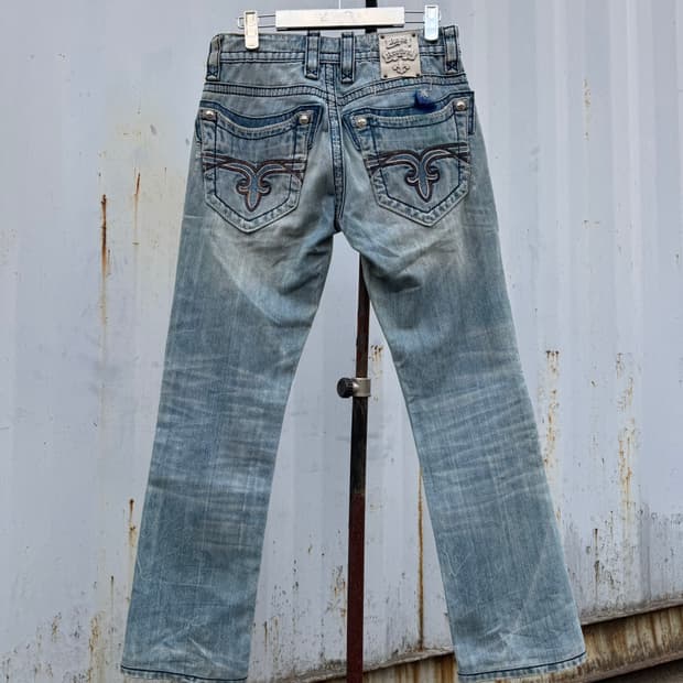 Rock Revival Light Wash Denim Jeans