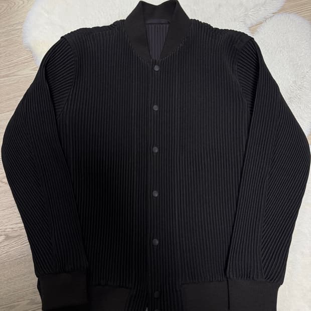 옴므플리세 커지자켓 브라운 4사이즈