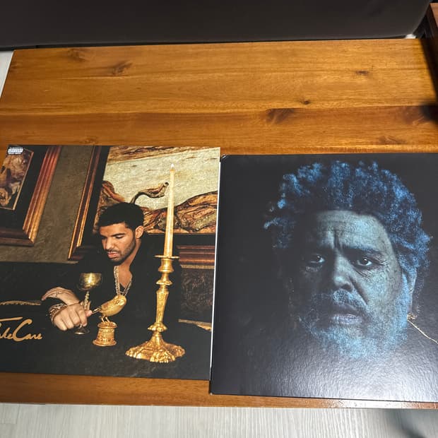 The weeknd, drake vinyl