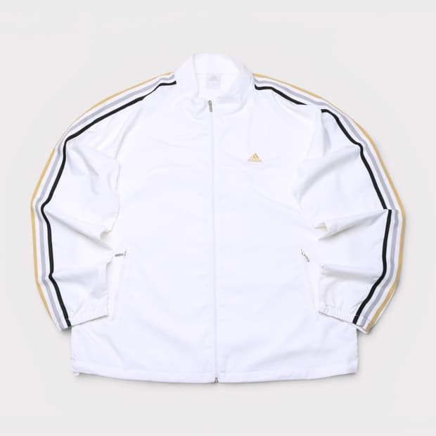 [4XL] 아디다스 올드스쿨 삼선 바람막이 자켓