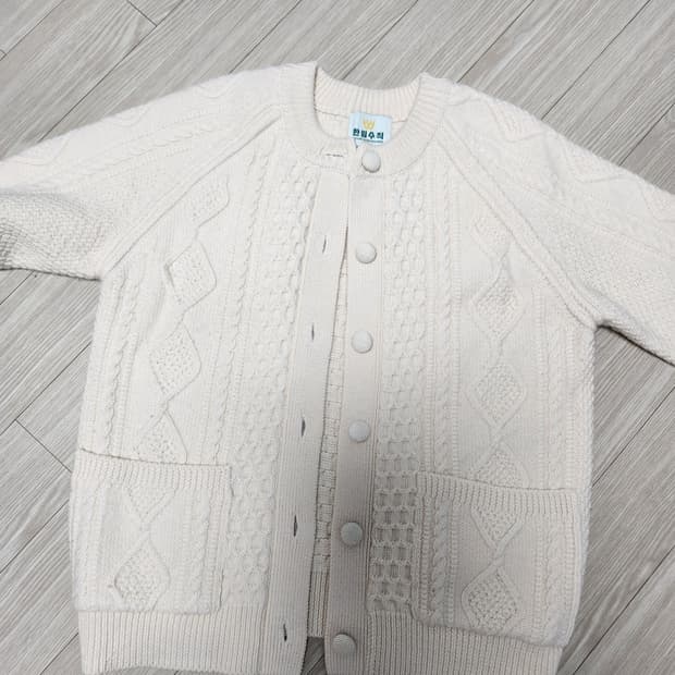 한림수직 여성 니트 가디건