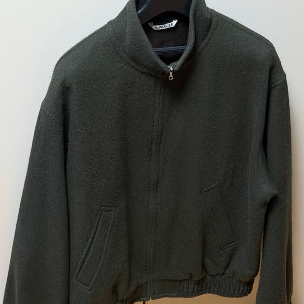 오라리 베이비 카멜 블루종 (3사이즈, 사용감x)